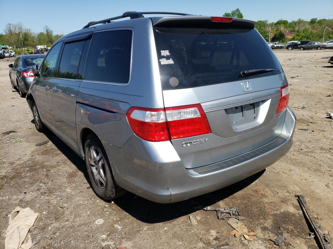 Photo 3 from auction – 2007 HONDA ODYSSEY EX with VIN 5FNRL38747B053250