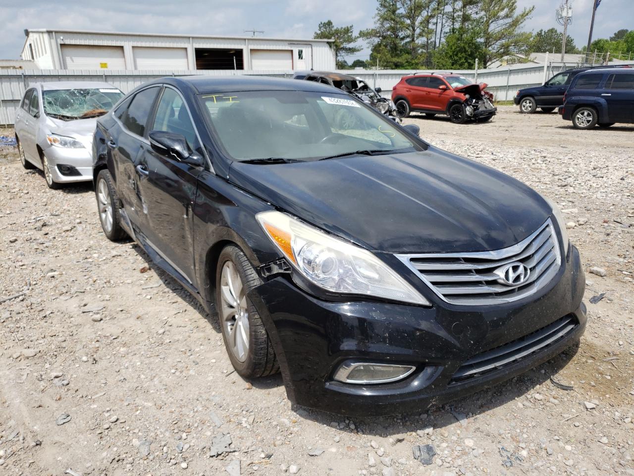HYUNDAI AZERA 2014 with VIN KMHFG4JG2EA375426 - Photo from auction