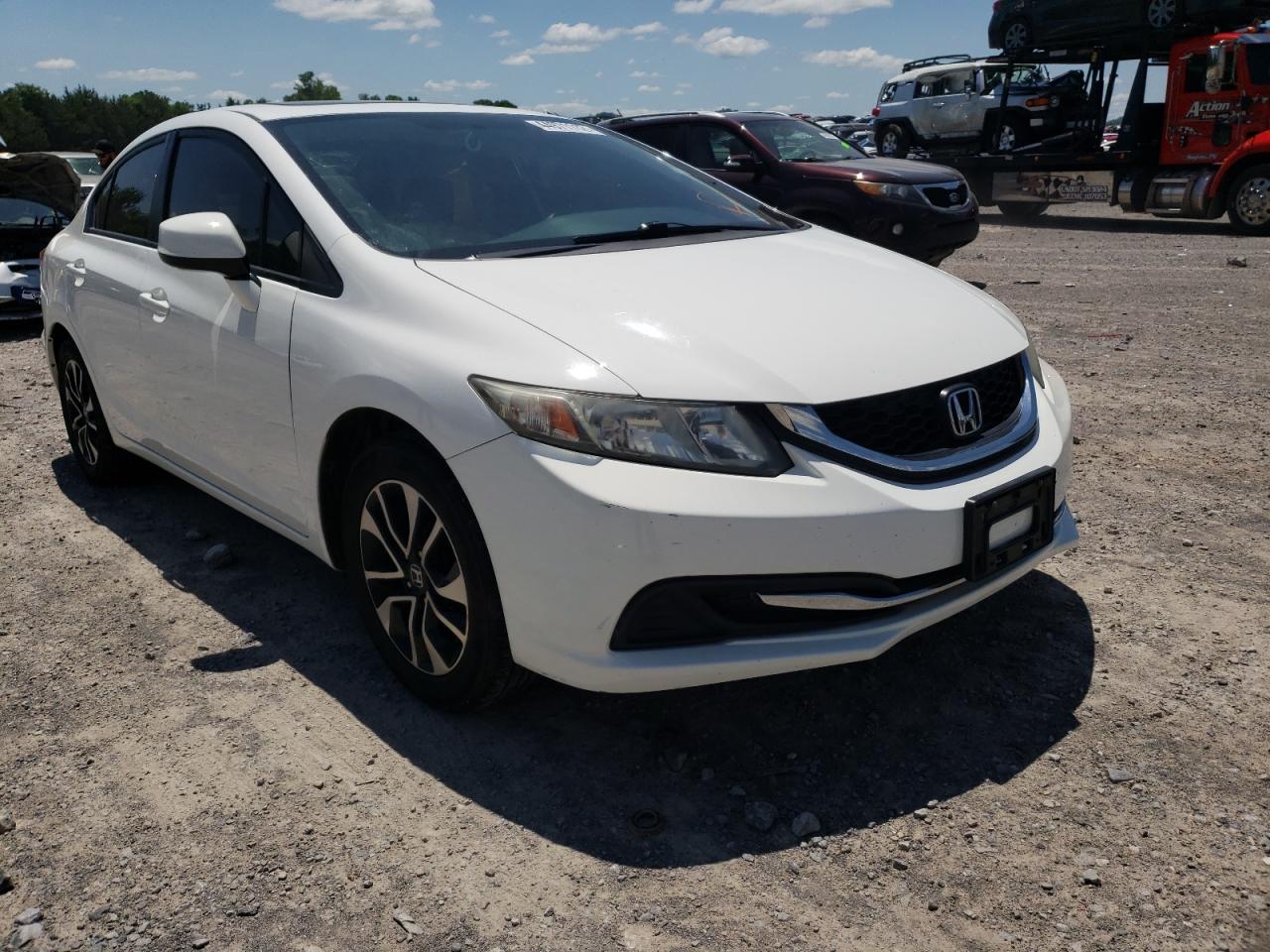 HONDA CIVIC EX 2013 with VIN 19XFB2F85DE290181 - Photo from auction