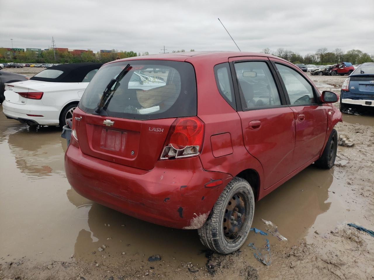 Photo 4 from auction – 2008 CHEVROLET AVEO BASE with VIN KL1TD66608B186470