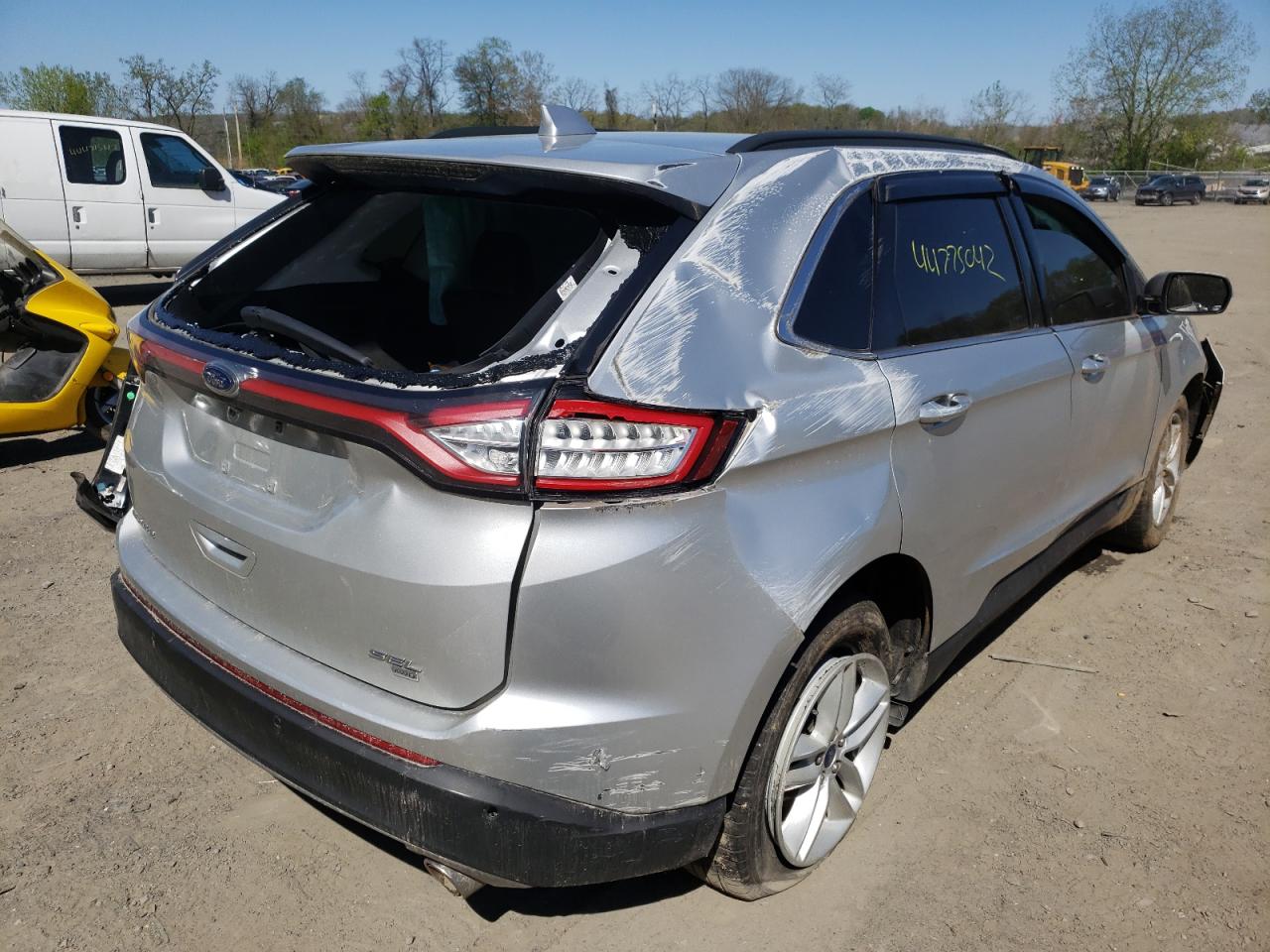 Photo 4 from auction – 2016 FORD EDGE SEL with VIN 2FMPK4J83GBB55120
