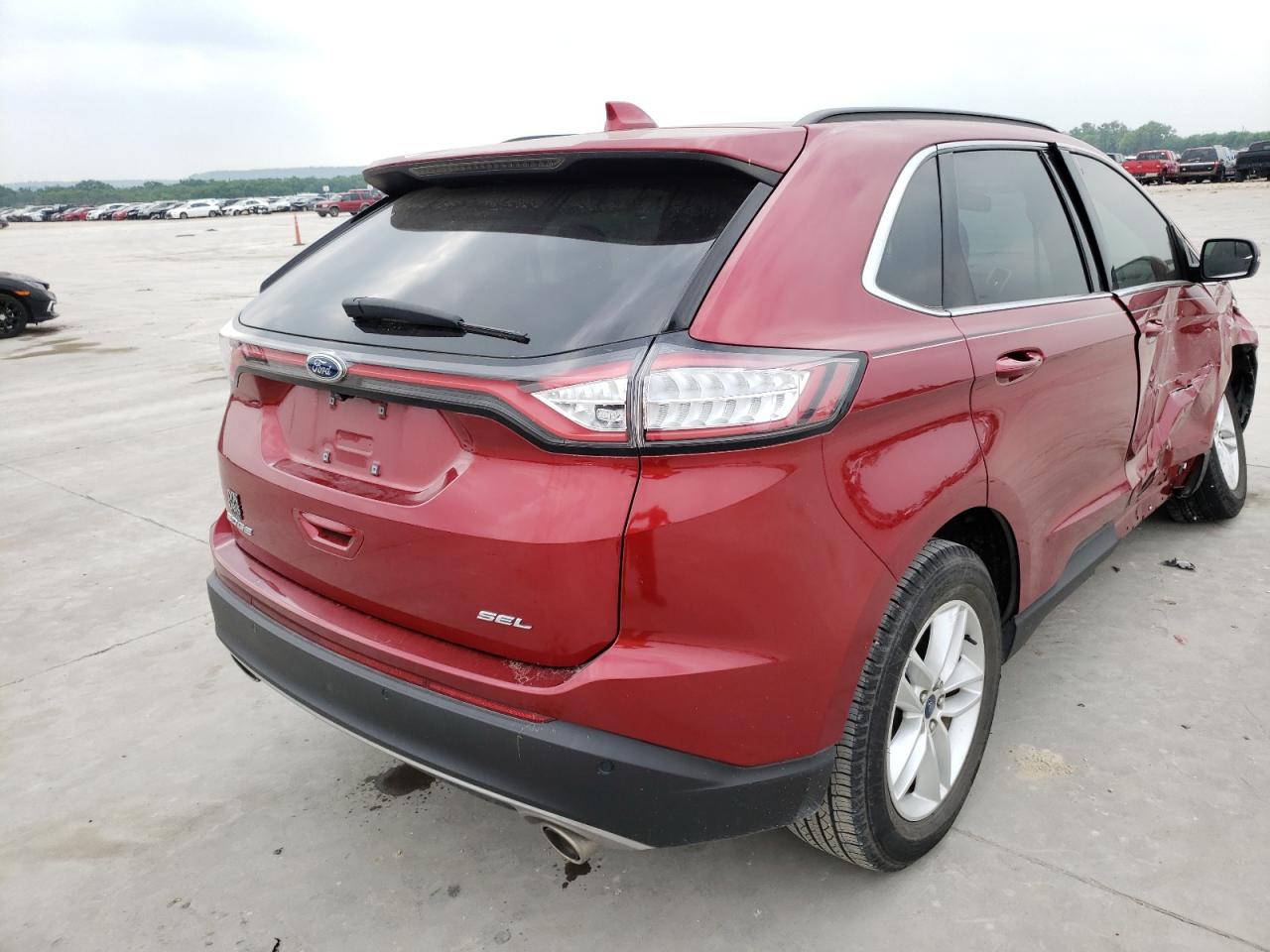 Photo 4 from auction – 2017 FORD EDGE SEL with VIN 2FMPK3J8XHBB94024