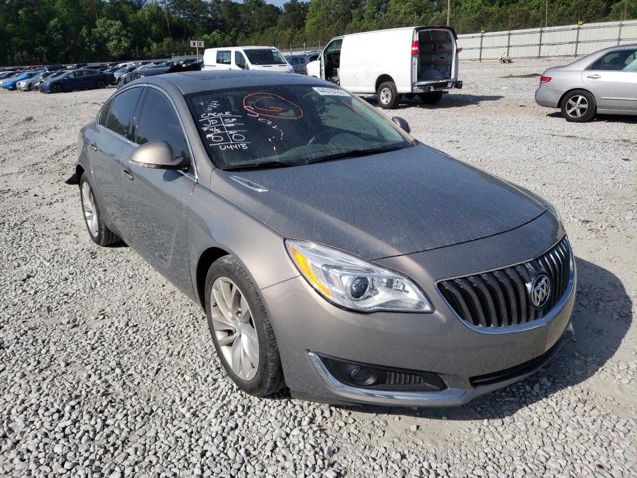 BUICK REGAL PREM 2017 with VIN 2G4GR5GX6H9154018 - Photo from auction