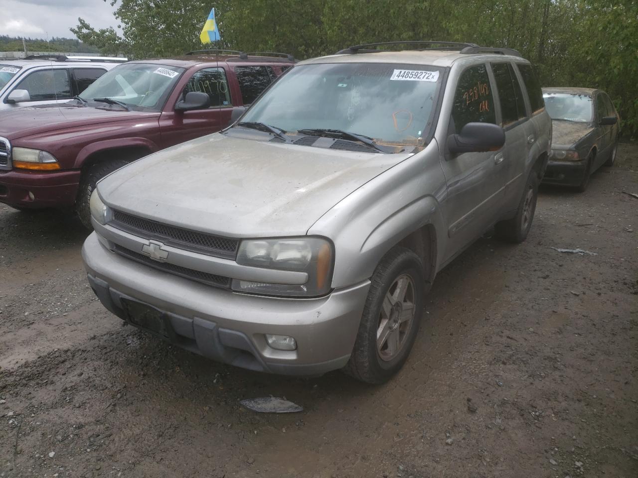 Photo 2 from auction – 2002 CHEVROLET TRAILBLAZE with VIN 1GNDS13S622156802