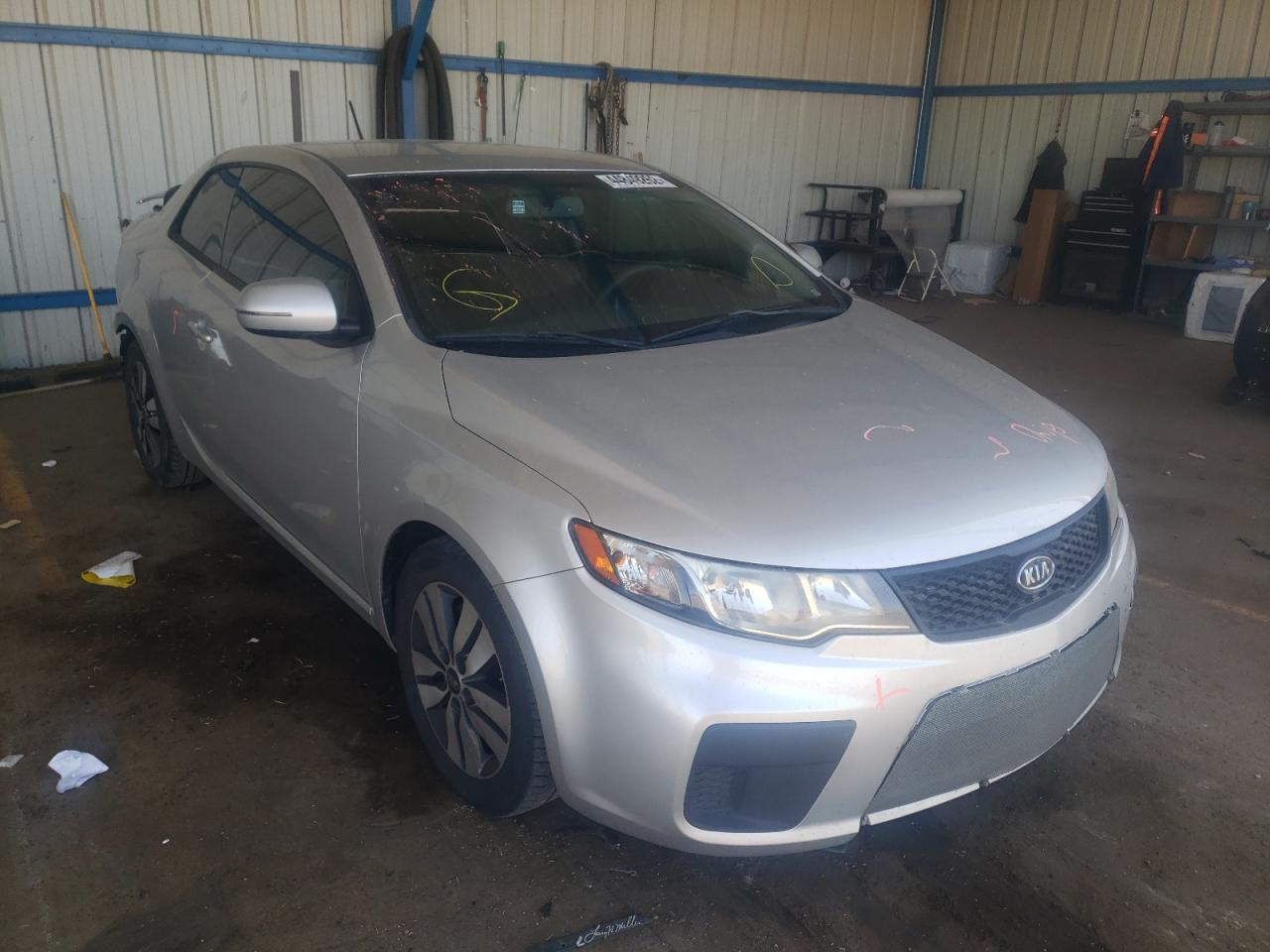 KIA FORTE EX 2013 with VIN KNAFU6A27D5692913 - Photo from auction