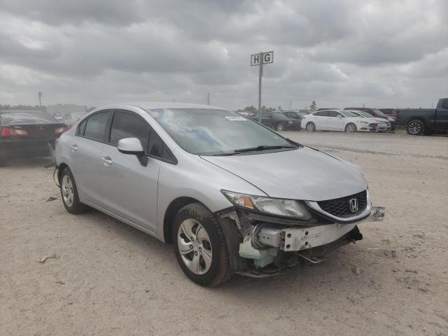 HONDA CIVIC LX 2013 with VIN 19XFB2F53DE077512 - Photo from auction