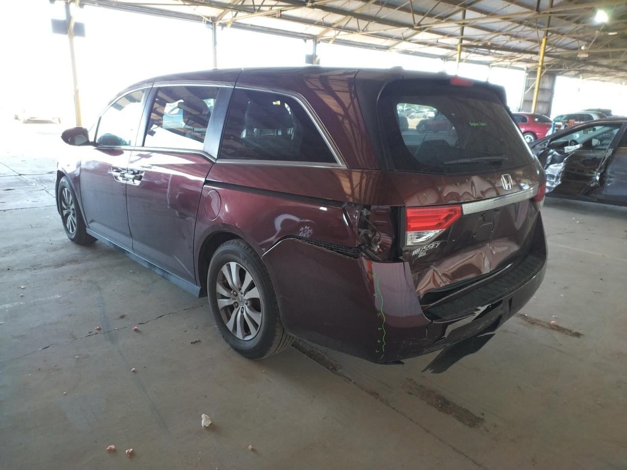 Photo 3 from auction – 2015 HONDA ODYSSEY EX with VIN 5FNRL5H68FB097429