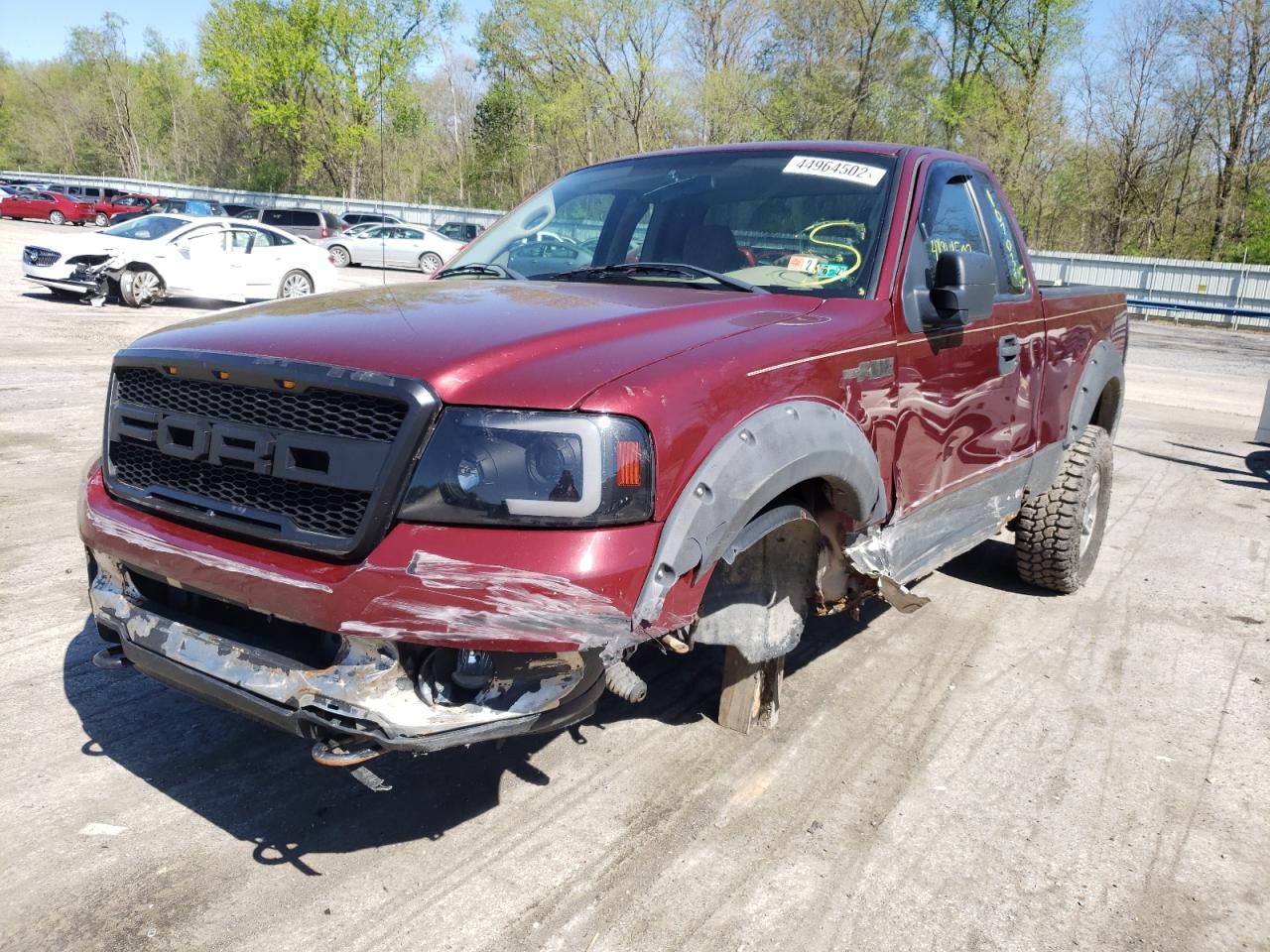 Photo 2 from auction – 2006 FORD F150 with VIN 1FTRF14WX6NA23629