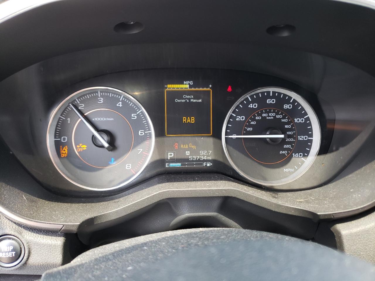 Photo 8 from auction – 2018 SUBARU CROSSTREK with VIN JF2GTAMC2J8294554