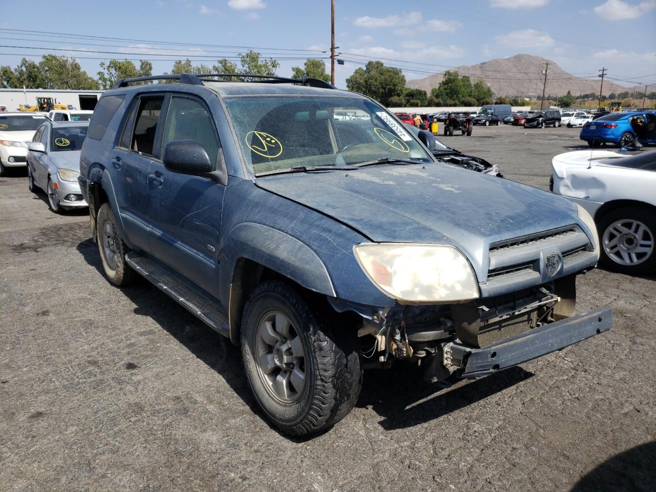 TOYOTA 4RUNNER SR 2003 with VIN JTEZU14RX30013607 - Photo from auction