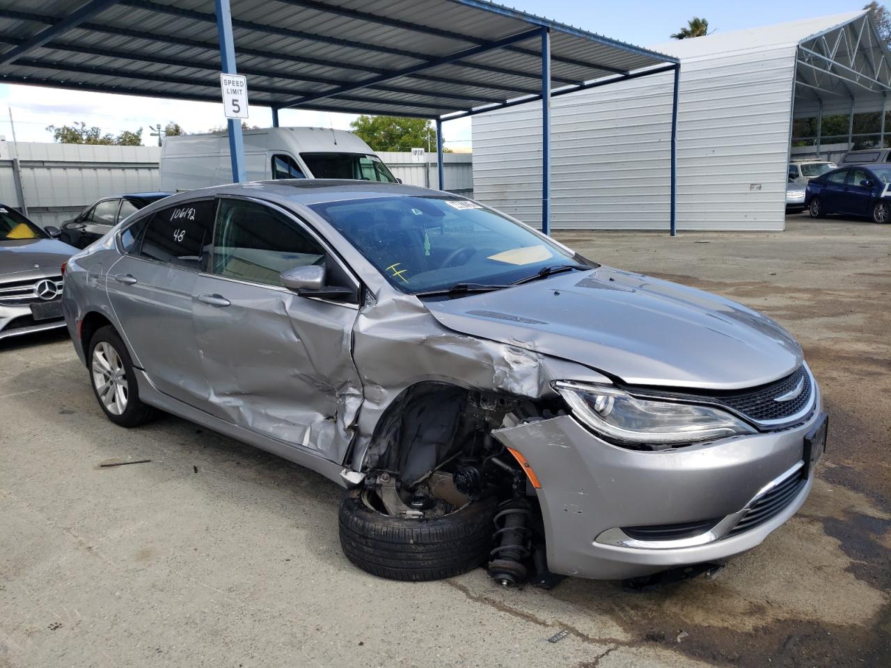 CHRYSLER 200 C 2015 with VIN 1C3CCCAB6FN657309 - Photo from auction