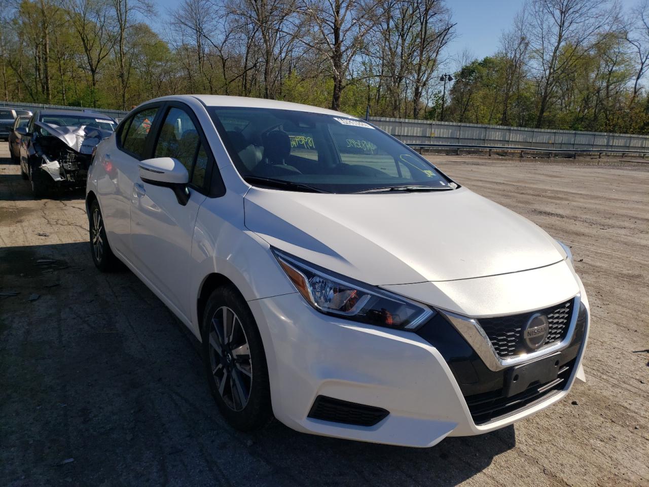 NISSAN VERSA SV 2021 with VIN 3N1CN8EV6ML887892 - Photo from auction