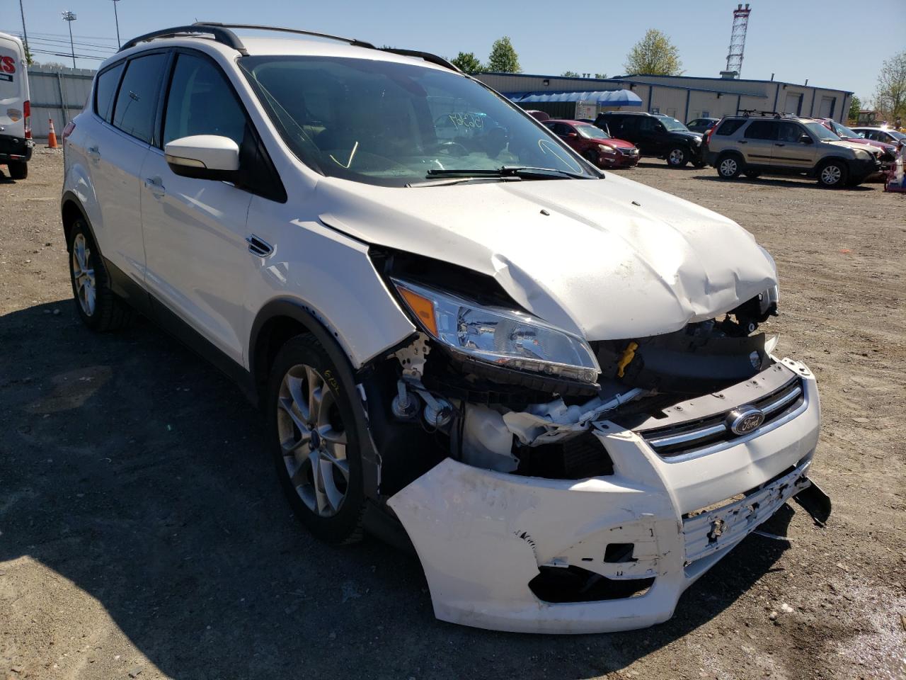 FORD ESCAPE SEL 2013 with VIN 1FMCU9H91DUA84199 - Photo from auction