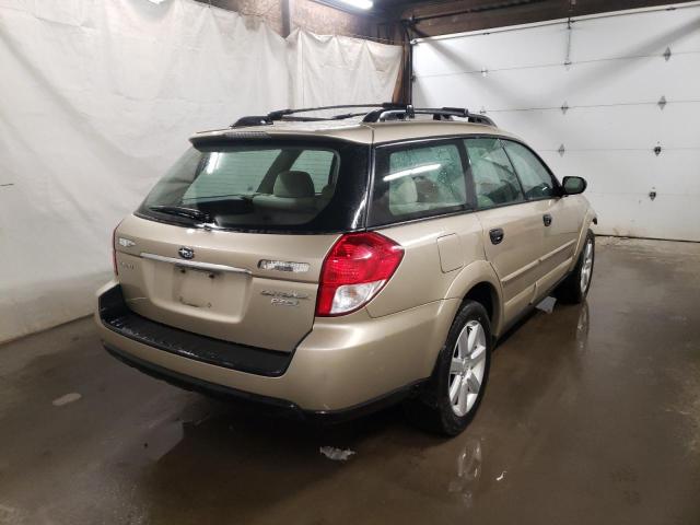 Photo 4 from auction – 2009 SUBARU OUTBACK 2. with VIN 4S4BP61C597339983
