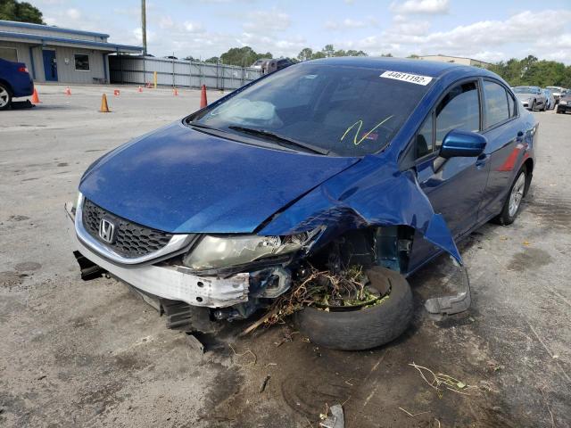 Photo 2 from auction – 2014 HONDA CIVIC LX with VIN 19XFB2F53EE059755