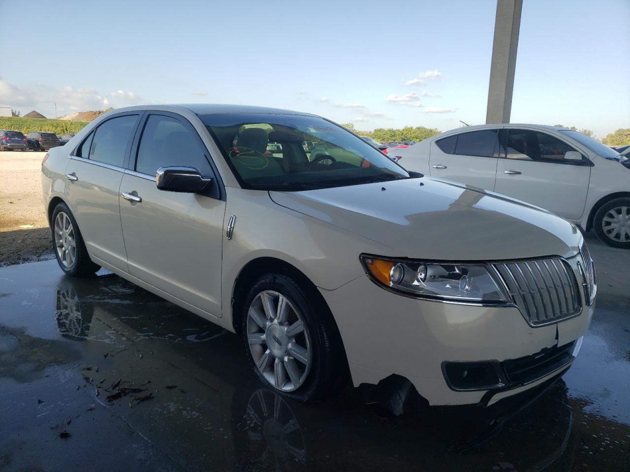 LINCOLN MKZ 2012 with VIN 3LNHL2GC9CR834306 - Photo from auction