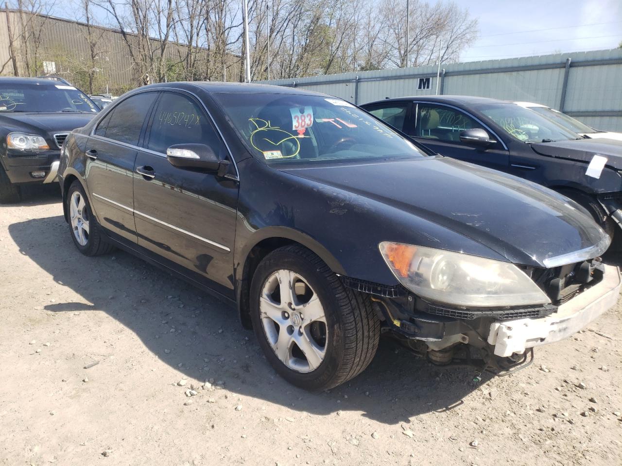 Photo 1 from auction – 2006 ACURA RL with VIN JH4KB16566C001820