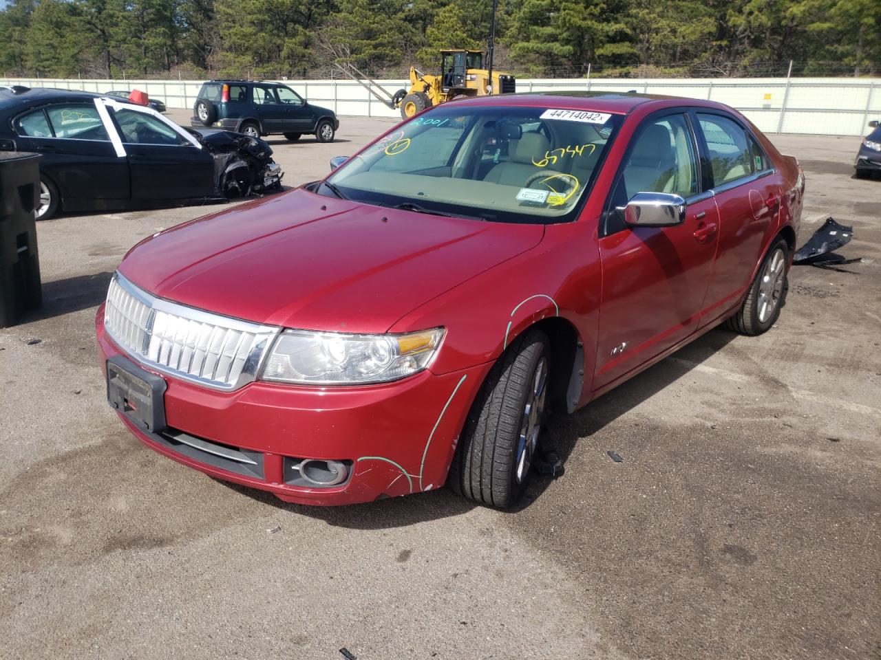 Photo 2 from auction – 2008 LINCOLN MKZ with VIN 3LNHM28T78R657547