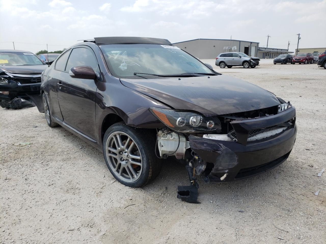 TOYOTA SCION TC 2010 with VIN JTKDE3B7XA0321648 - Photo from auction