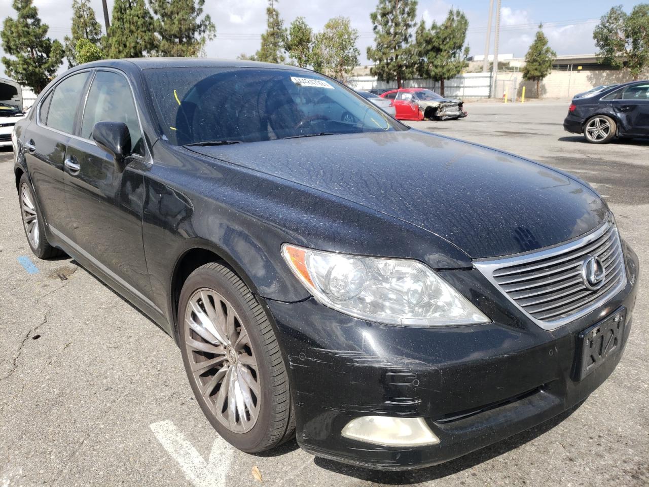LEXUS LS 460 2007 with VIN JTHBL46F775043538 - Photo from auction