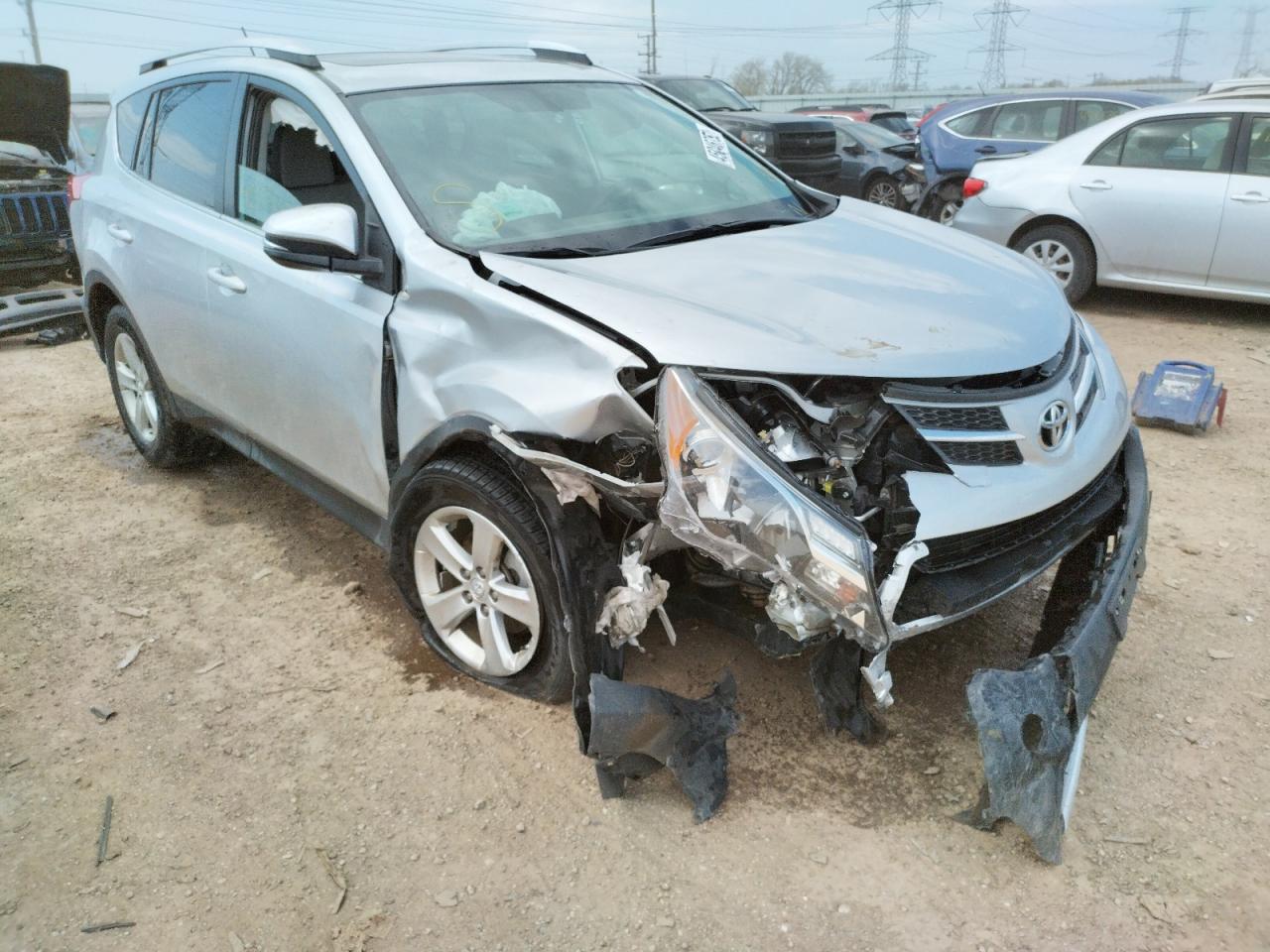 TOYOTA RAV4 XLE 2013 with VIN 2T3RFREV6DW118408 - Photo from auction