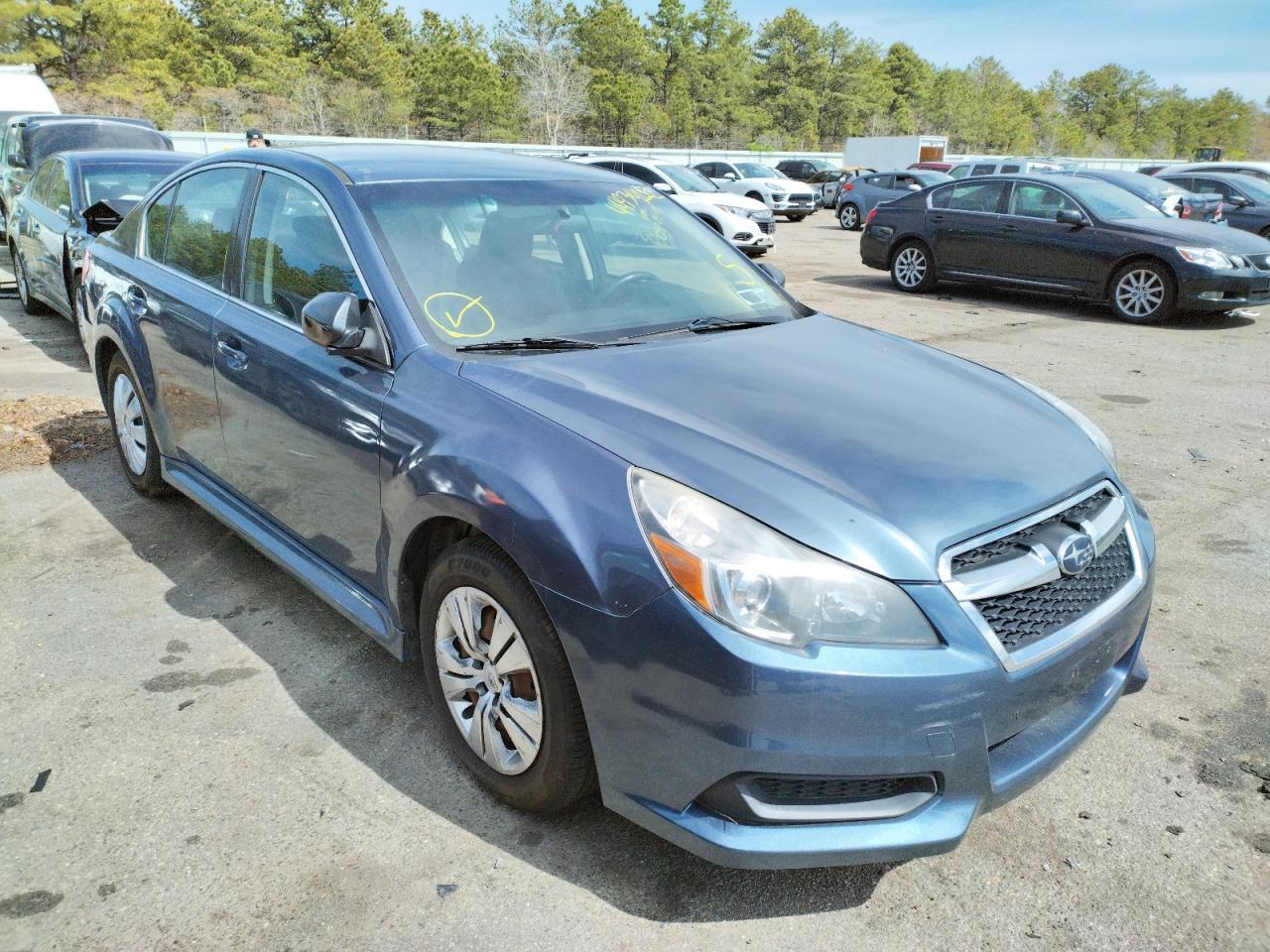 SUBARU LEGACY 2.5 2013 with VIN 4S3BMBA6XD3044944 - Photo from auction