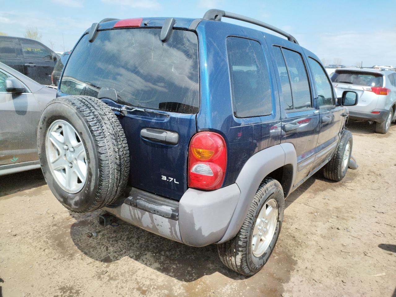 Photo 4 from auction – 2004 JEEP LIBERTY SP with VIN 1J4GL48K14W289664