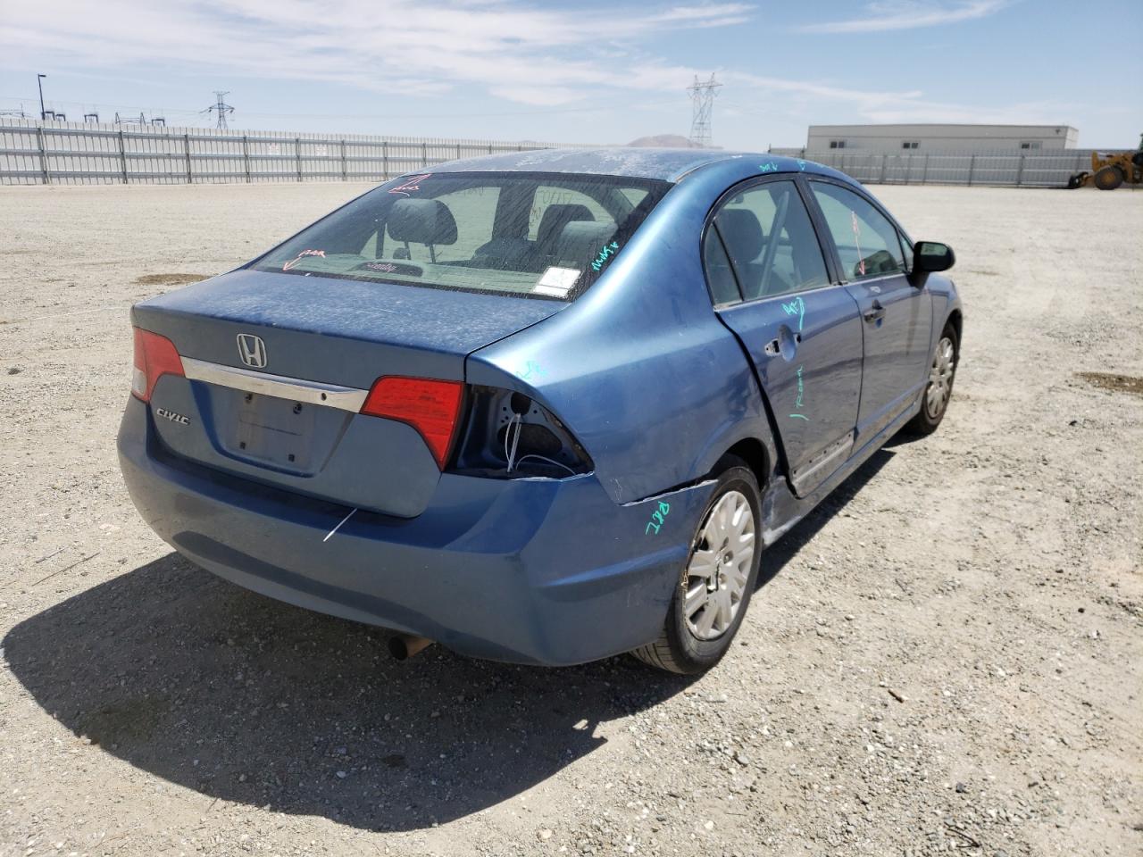Photo 4 from auction – 2011 HONDA CIVIC VP with VIN 2HGFA1F33BH505545