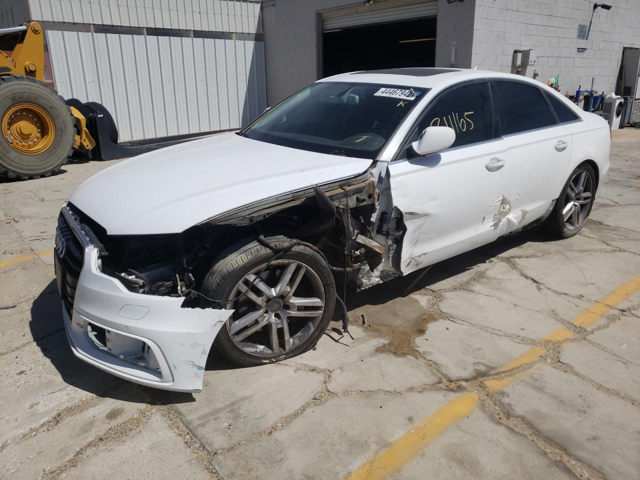 Photo 2 from auction – 2014 AUDI A6 PRESTIG with VIN WAUHMAFC3EN044385