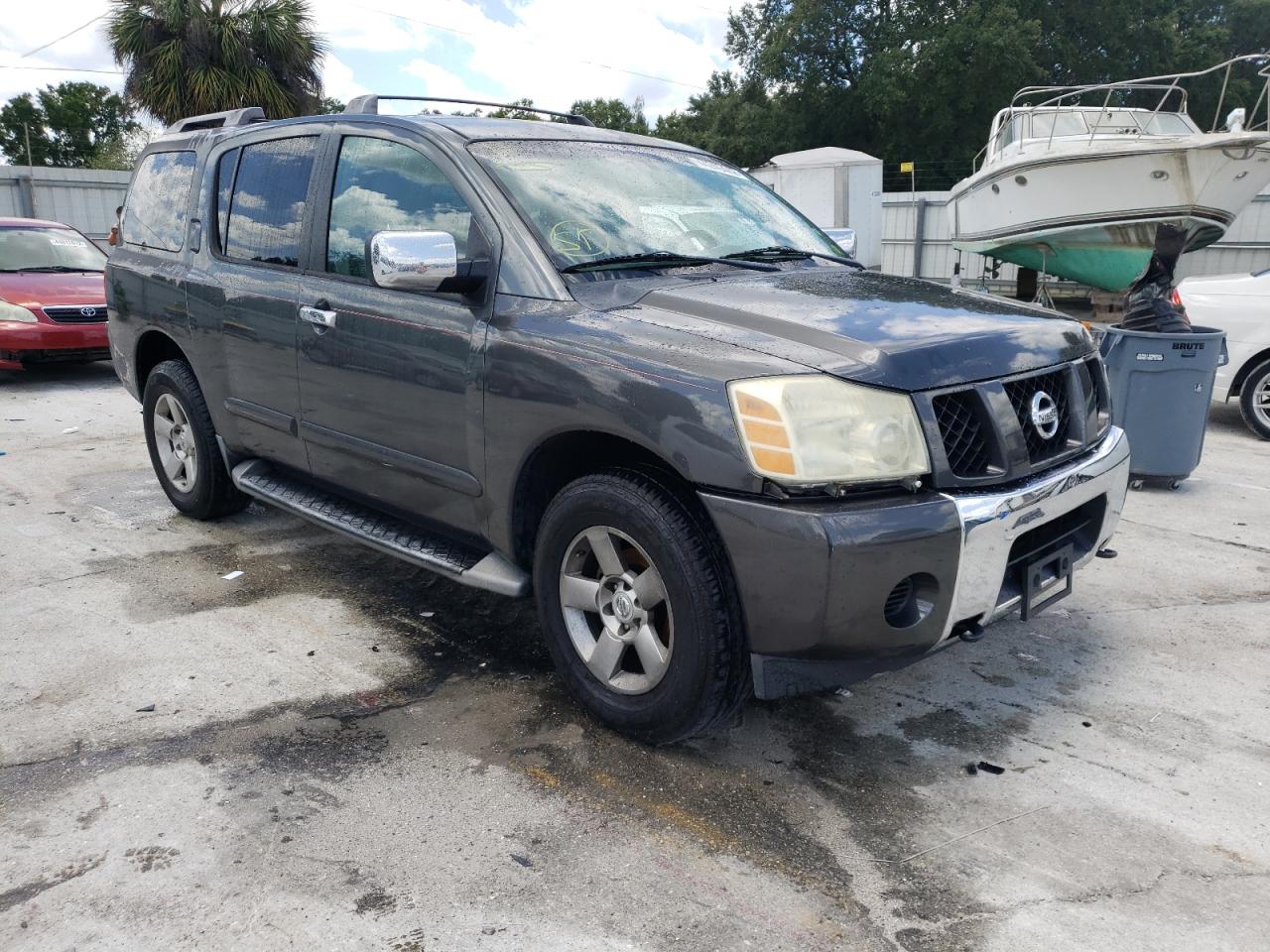 NISSAN ARMADA SE 2004 with VIN 5N1AA08B24N743576 - Photo from auction