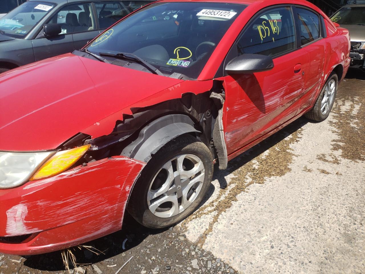 Photo 9 from auction – 2004 SATURN ION LEVEL with VIN 1G8AW12F14Z151404