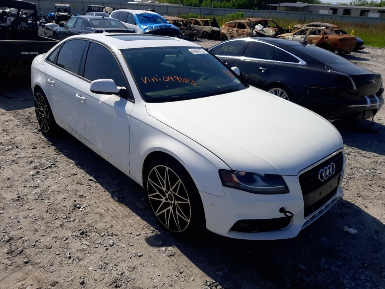 AUDI A4 PREMIUM 2010 with VIN WAUBFAFL2AN049183 - Photo from auction