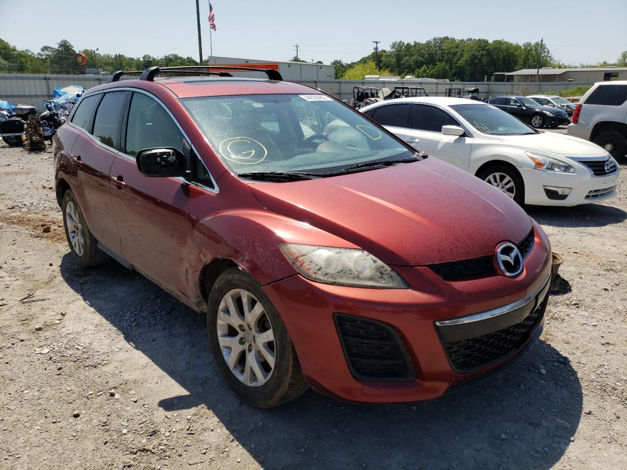 MAZDA CX-7 2011 with VIN JM3ER2B52B0403195 - Photo from auction