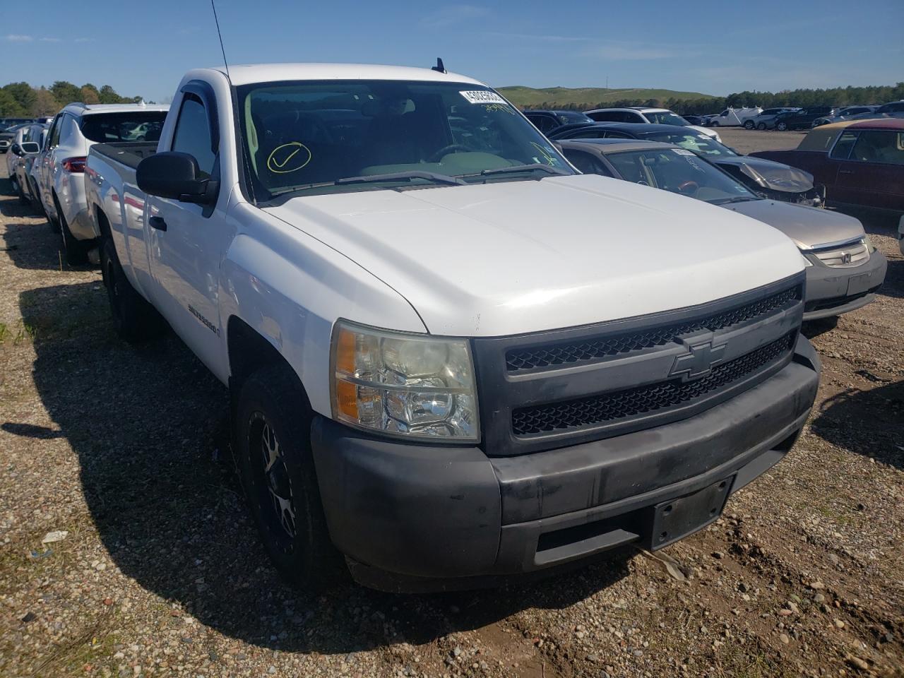 CHEVROLET SILVERADO 2008 with VIN 1GCEC14X58Z259987 - Photo from auction
