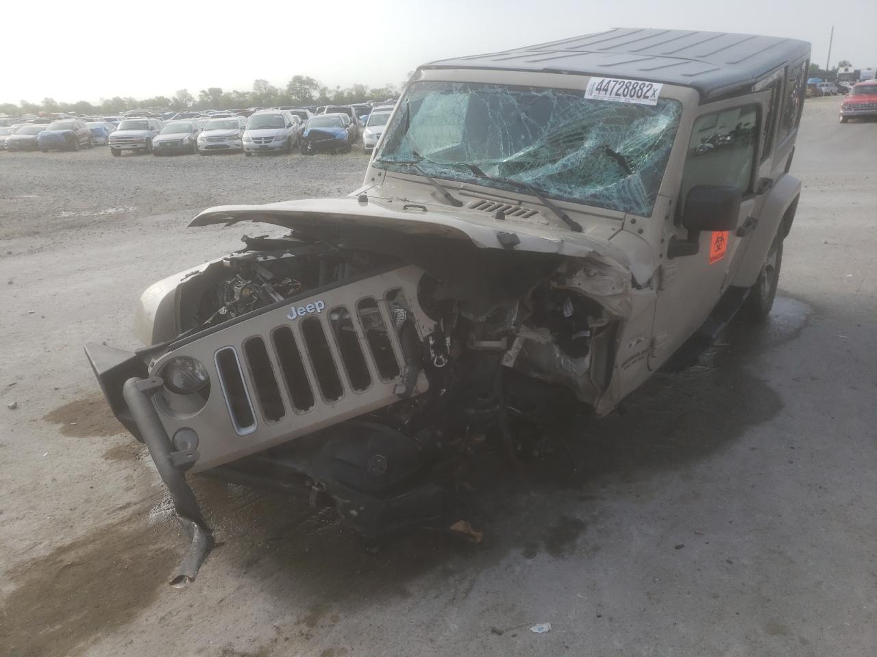 Photo 2 from auction – 2016 JEEP WRANGLER U with VIN 1C4BJWEG0GL230922