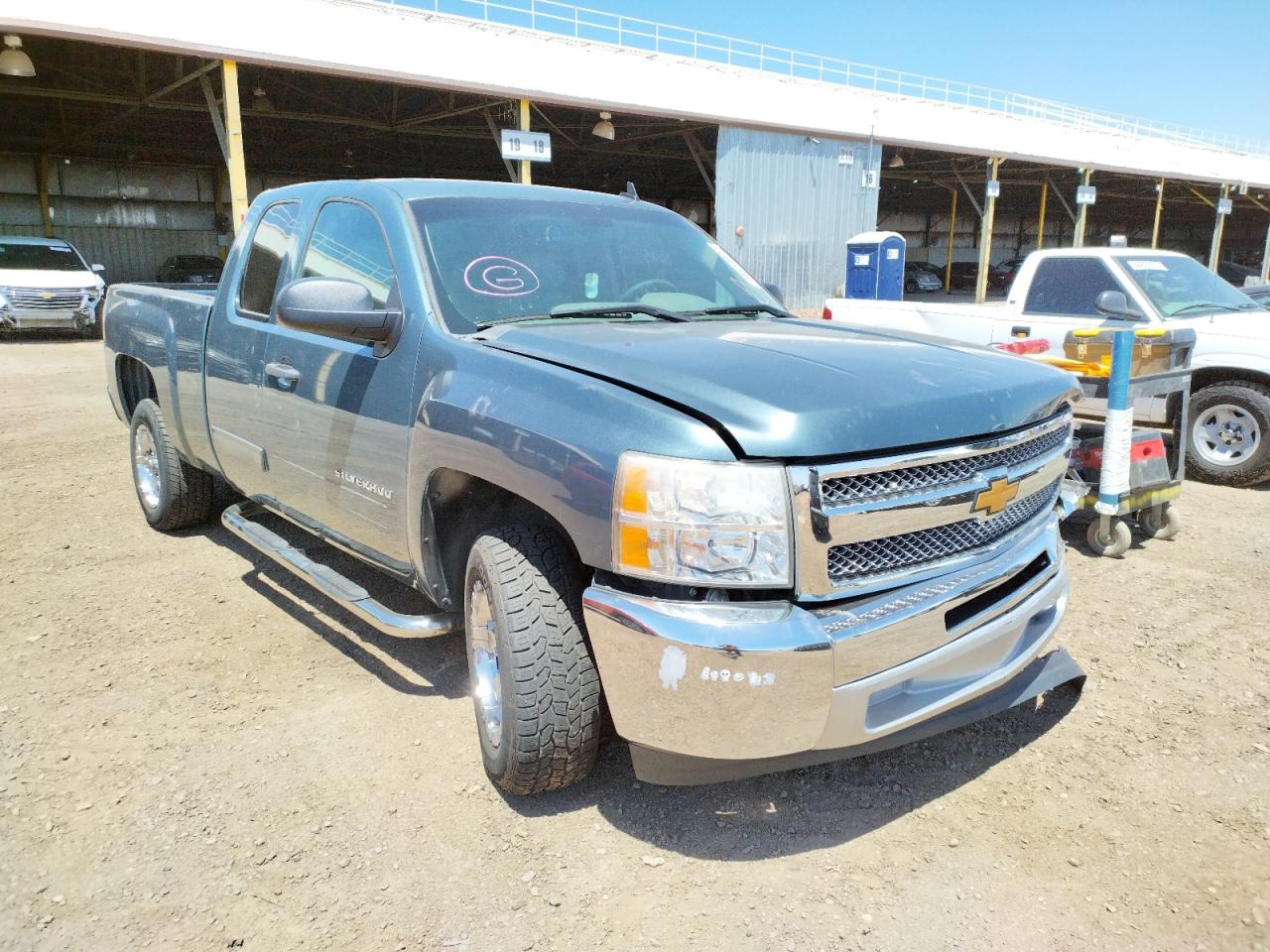 Photo 1 from auction – 2013 CHEVROLET SILVERADO with VIN 1GCRCSE0XDZ331219