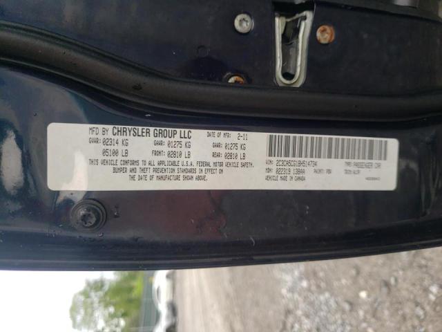 Photo 10 from auction – 2011 CHRYSLER 300 LIMITE with VIN 2C3CA5CG1BH514734