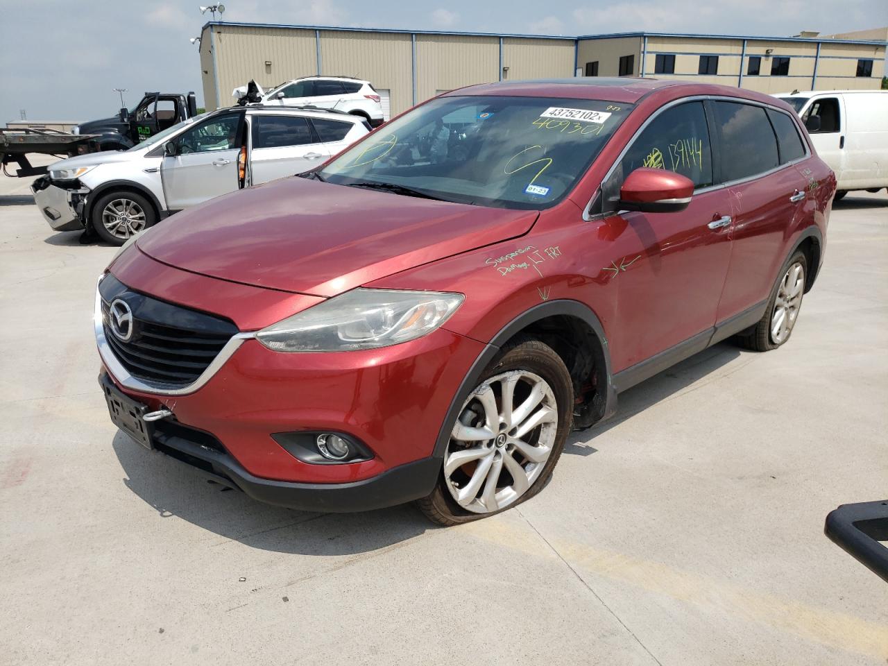 Photo 9 from auction – 2013 MAZDA CX-9 GRAND with VIN JM3TB2DA4D0409301