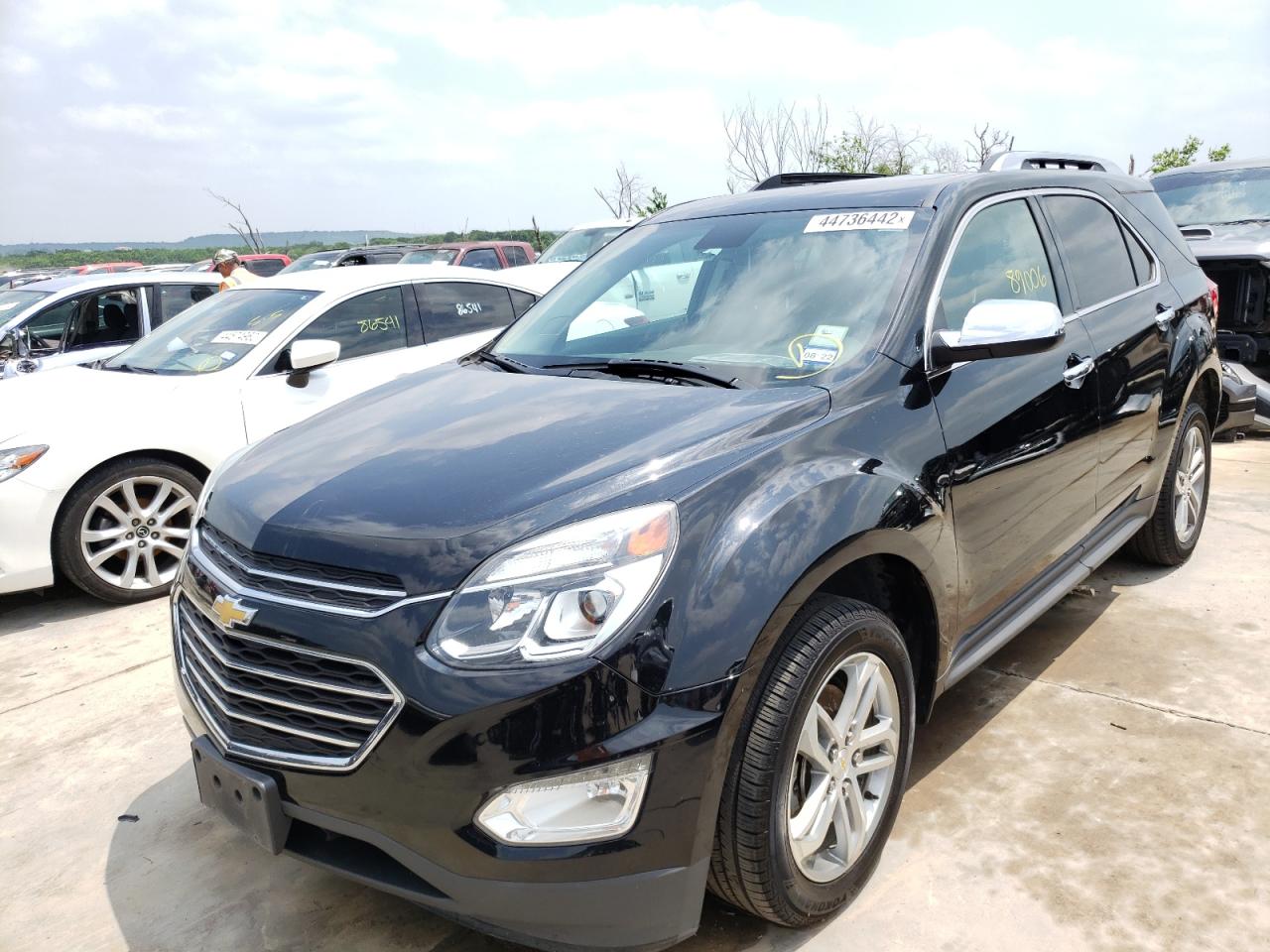 Photo 2 from auction – 2016 CHEVROLET EQUINOX LT with VIN 2GNALDEK5G6134833