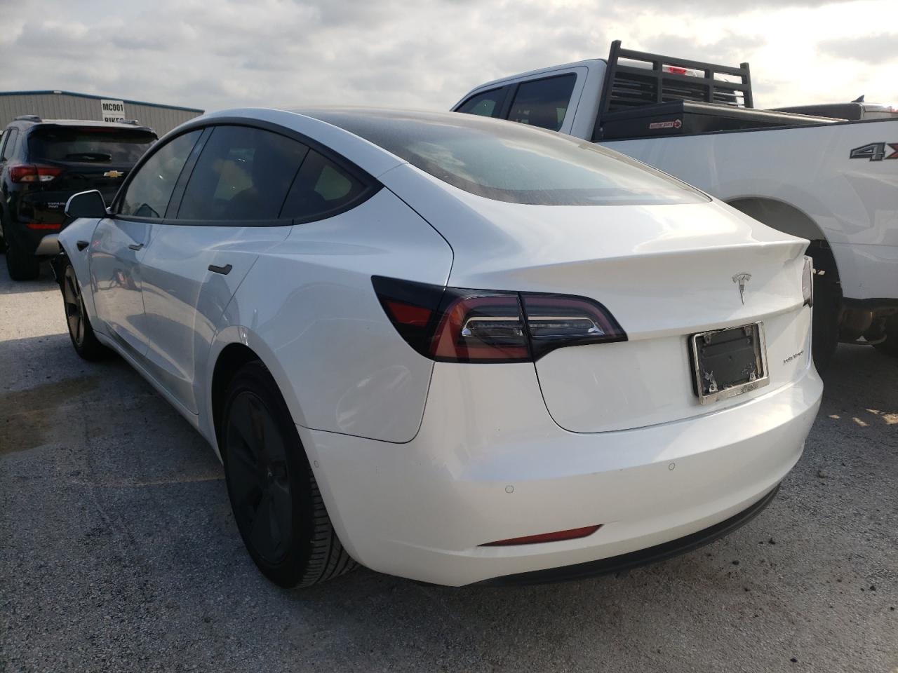 Photo 3 from auction – 2021 TESLA MODEL 3 with VIN 5YJ3E1EA8MF848270
