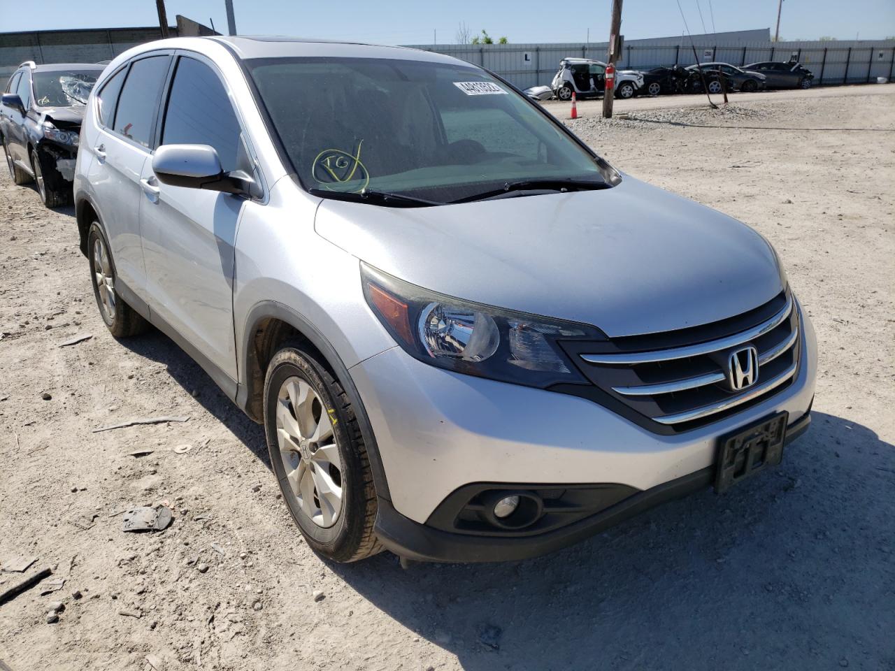 HONDA CR-V EX 2013 with VIN 2HKRM4H59DH680170 - Photo from auction