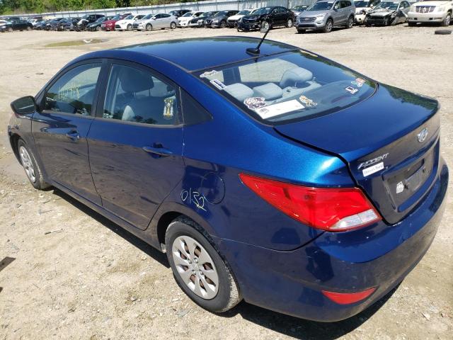 Photo 3 from auction – 2016 HYUNDAI ACCENT SE with VIN KMHCT4AE8GU990349