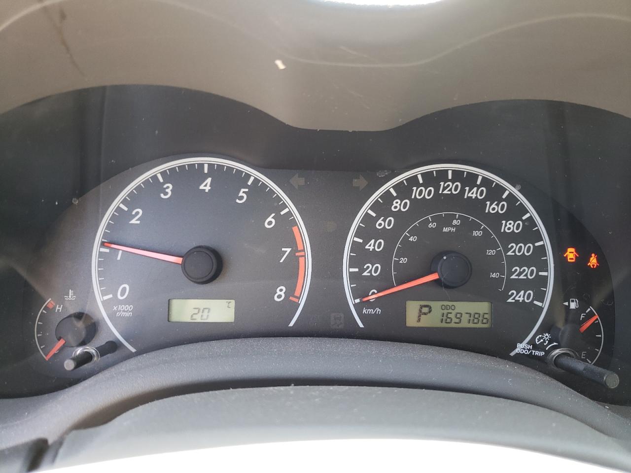 Photo 8 from auction – 2010 TOYOTA COROLLA BA with VIN 2T1BU4EE2AC440088