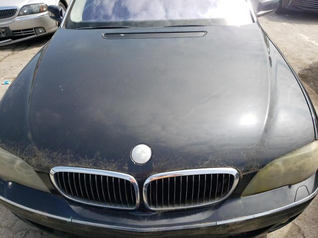 Photo 7 from auction – 2006 BMW 750 LI with VIN WBAHN835X6DT60076