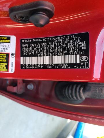 Photo 10 from auction – 2015 TOYOTA COROLLA L with VIN 2T1BURHEXFC427699