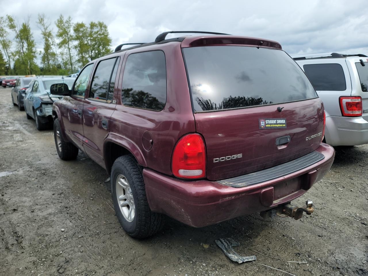 Photo 3 from auction – 2002 DODGE DURANGO SL with VIN 1B4HS48ZX2F195674