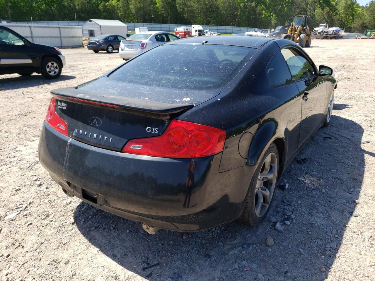 Photo 4 from auction – 2006 INFINITI G35 with VIN JNKCV54E66M710277