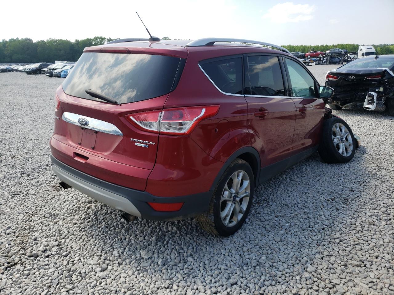 Photo 4 from auction – 2014 FORD ESCAPE TIT with VIN 1FMCU9J97EUD92439