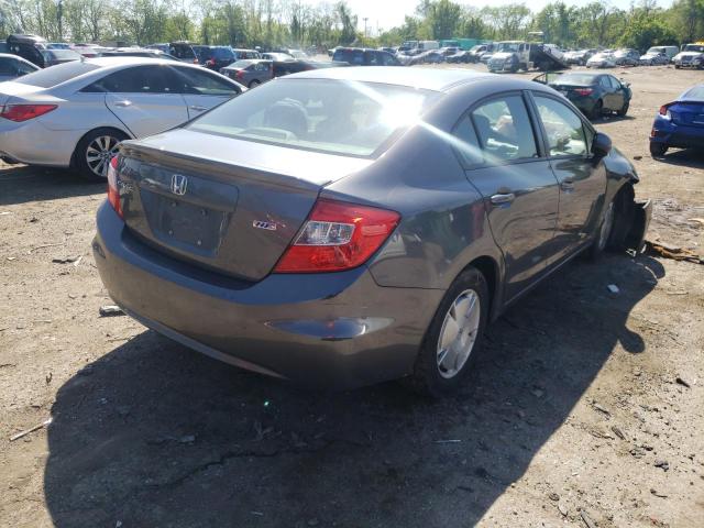 Foto 4 de la subasta – 2012 HONDA CIVIC HF con VIN 2HGFB2F69CH322522
