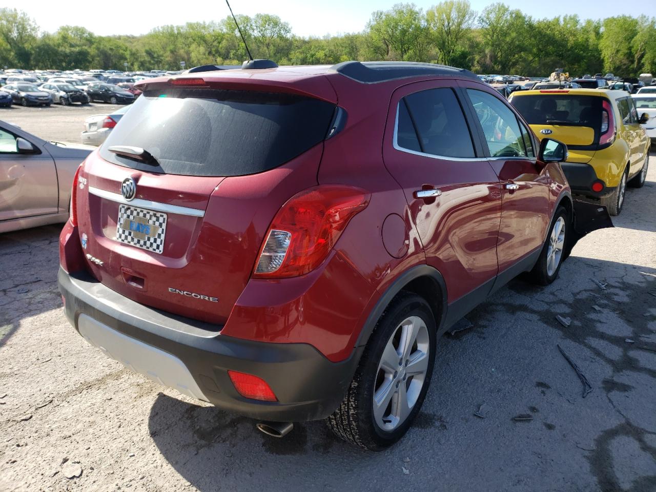 Photo 4 from auction – 2016 BUICK ENCORE with VIN KL4CJASB4GB537834